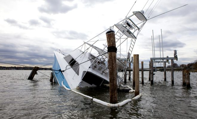 Where to keep your boat in a hurricane.