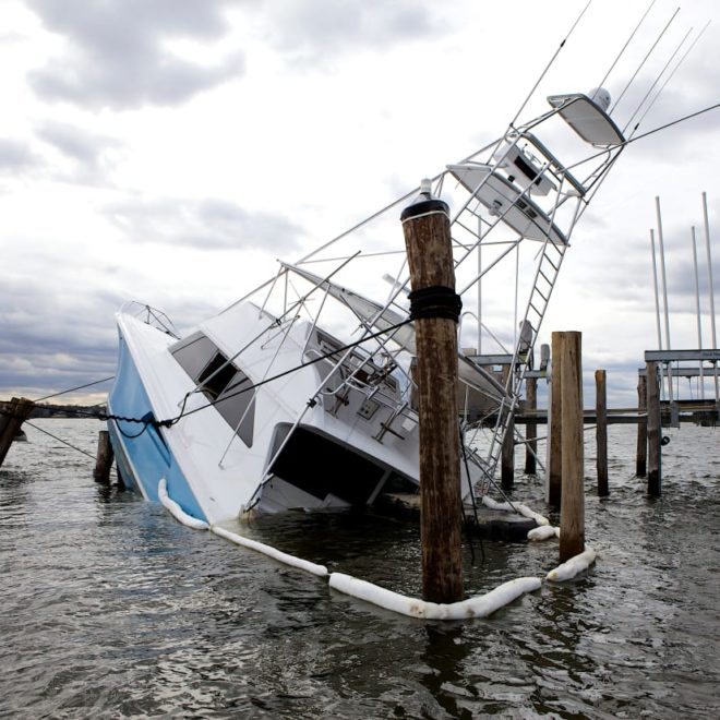 Where to keep your boat in a hurricane.