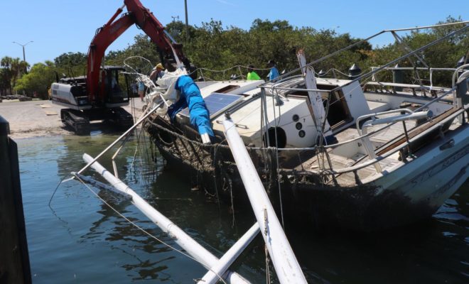 A new law makes it easier for law enforcement, counties and cities to remove derelict boats.