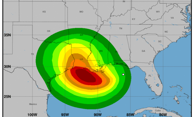 Tropical Storm Barry expected to hit land with increased intensity.