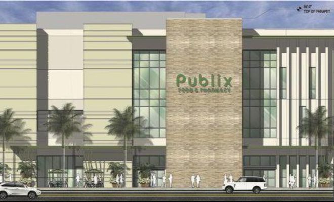 A Publix with a dock may be built at 3100 S. Ocean Drive, bordering the Intracoastal Waterway.