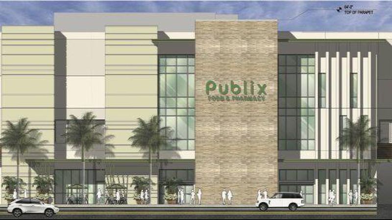 A Publix with a dock may be built at 3100 S. Ocean Drive, bordering the Intracoastal Waterway.