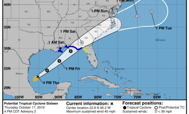 Florida is under a tropical storm warning through the weekend.