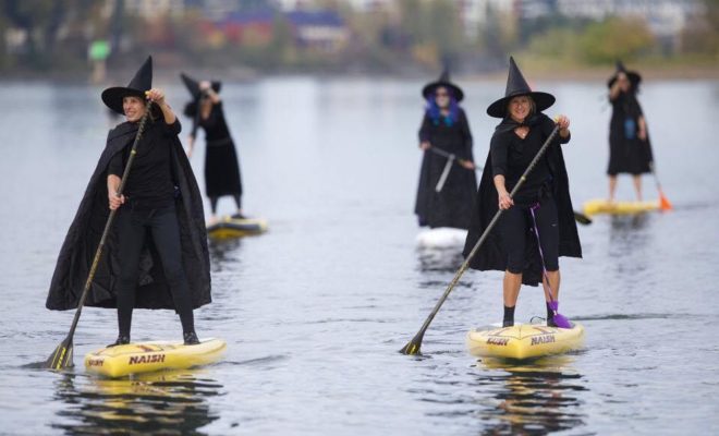 Don't forget to bring a coat for the inaugural Witch Paddle & Coat Drive.
