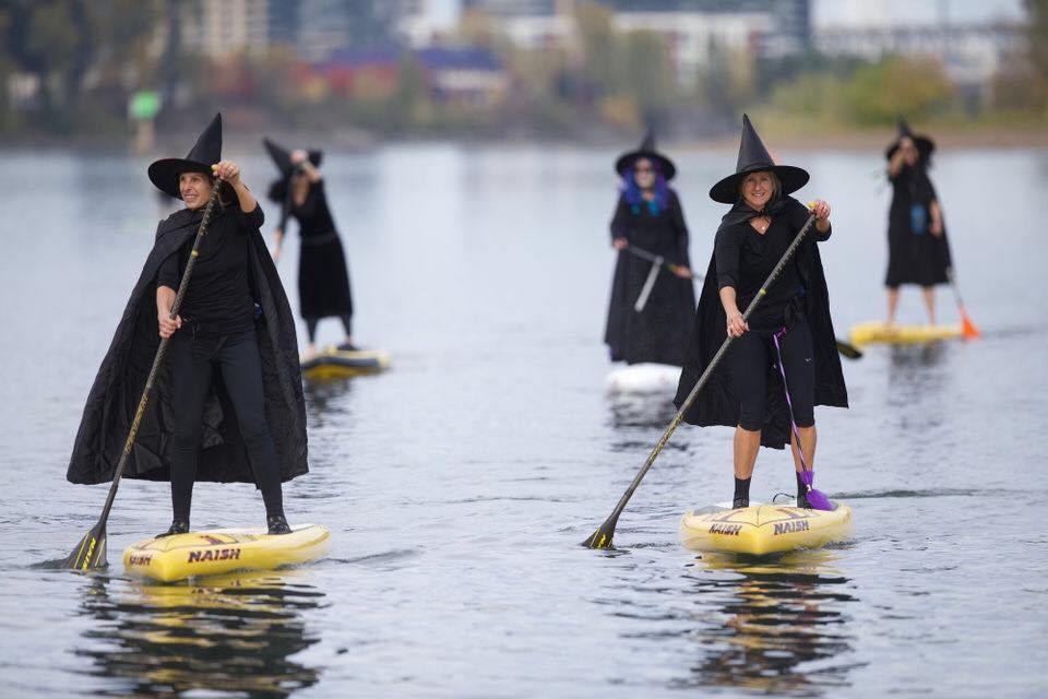 Don't forget to bring a coat for the inaugural Witch Paddle & Coat Drive.