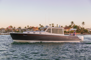 The MJM 43z Yacht, Designed by Doug Zurn. Photo by Jim Raycroft