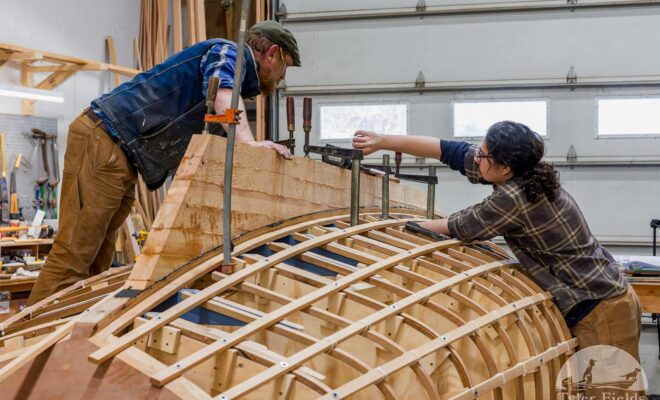 Construction of the Sakonnet One Design September Song