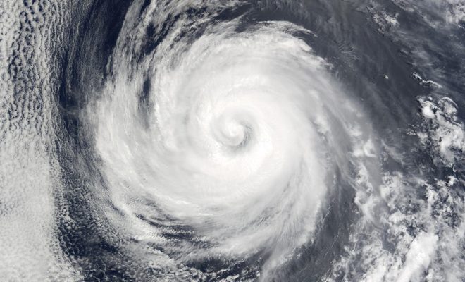 Satellite image of Hurricane Douglas