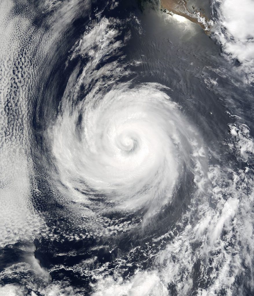 Satellite image of Hurricane Douglas