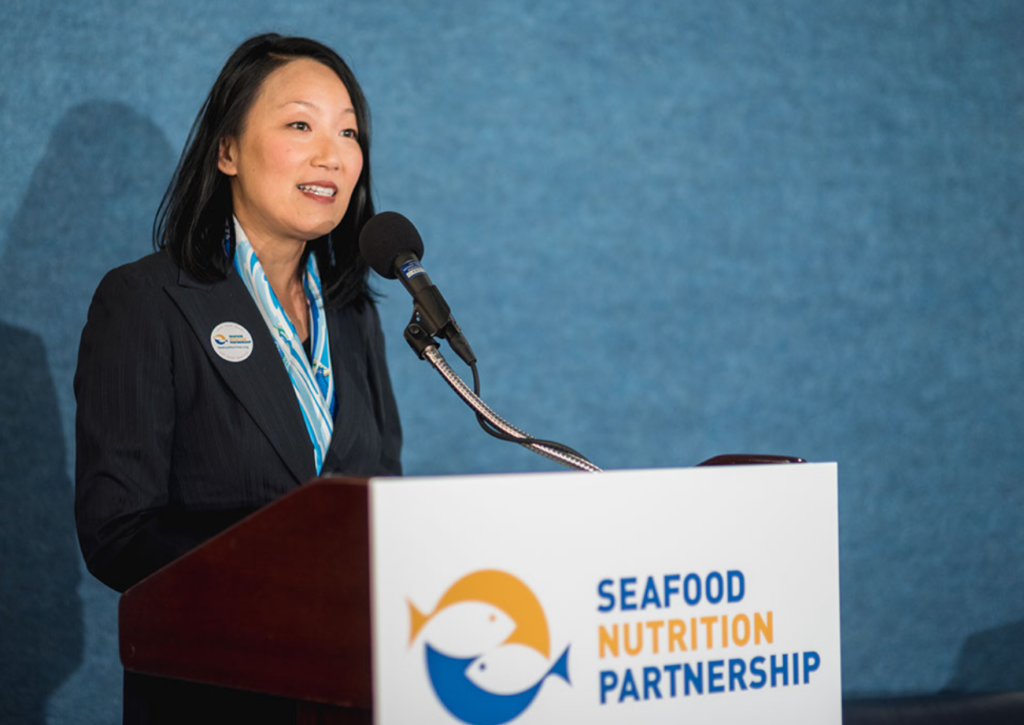 Linda Cornish, Founder & President of the Seafood Nutrition Partnership