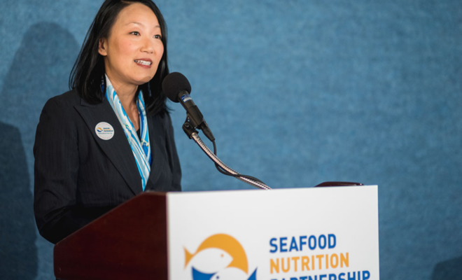 Linda Cornish, Founder & President of the Seafood Nutrition Partnership