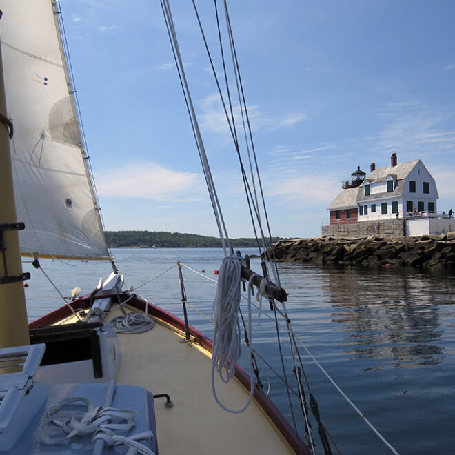 Rockland, ME Breakwater by Bob Trapani, Jr.