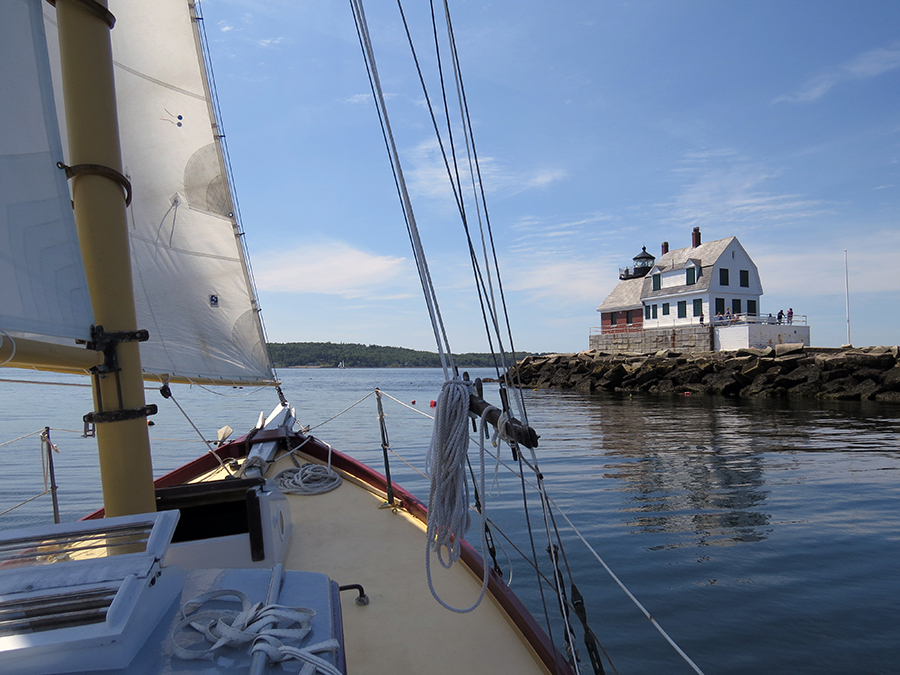 Rockland, ME Breakwater by Bob Trapani, Jr.