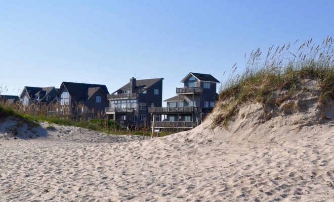 Hatteras Shoreline by Ann Tihansky, USGS