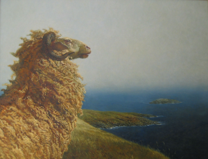 Image: James Wyeth, Islander, 1975, Oil on canvas, 34 x 44 3/8 inches, Collection of the Farnsworth Art Museum