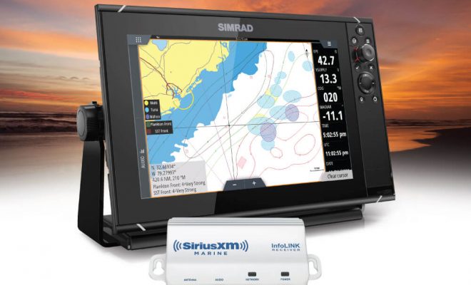 SiriusXM Marine's Fish Mapping on Simrad