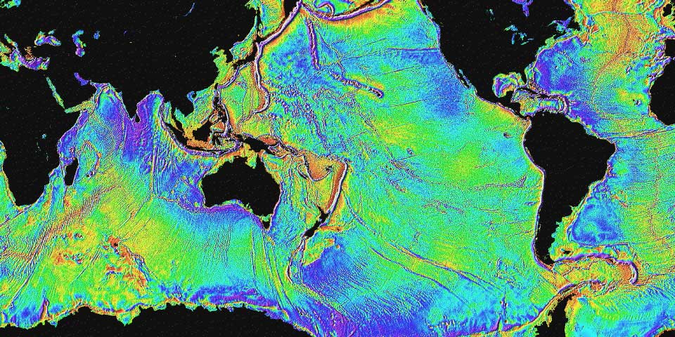 Satellite Mapping Image from NOAA's Ocean Service