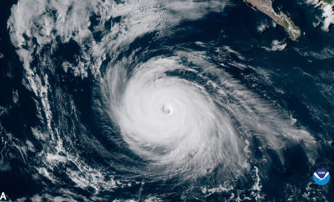 Hurricane Linda (Photo courtesy of NOAA)