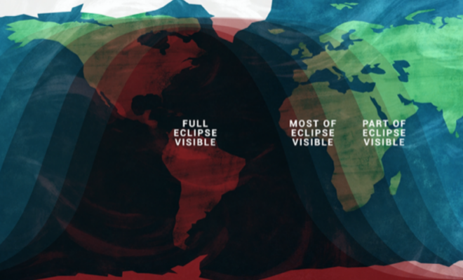 May 15 Eclipse Visibility Map from NASA