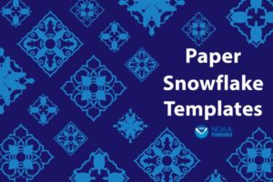 Paper SnowFlake Templates, NOAA Fisheries