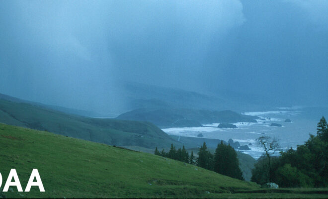 Atmospheric river by (NOAA)