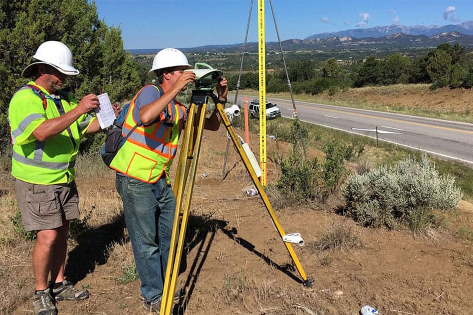 NOAA surveyors Charles Geoghegan and Benjamin Erickson