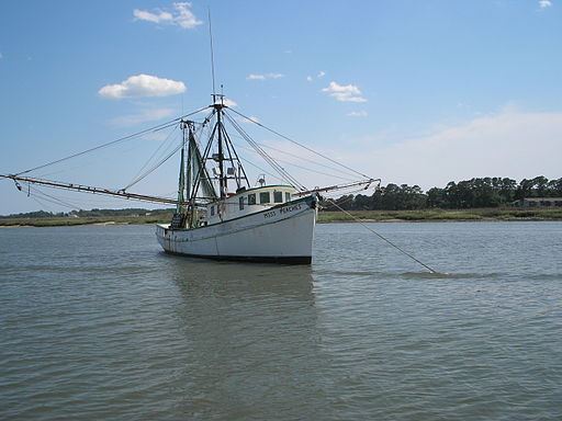 VladUK, Public domain, 512px-Fishing_Boat via Wikimedia Commons