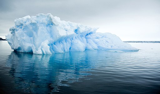 CSIRO, CC BY 3.0 , CSIRO_ScienceImage_3970_Icebergs_are_formed_when_pieces_of_ice_break_away_from_the_Antarctic_ice_sheet via Wikimedia Commons