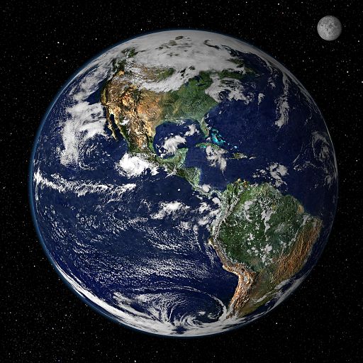 NASA/GSFC/Reto Stöckli, Nazmi El Saleous, and Marit Jentoft-Nilsen, Public domain, Earth_from_Space via Wikimedia Commons