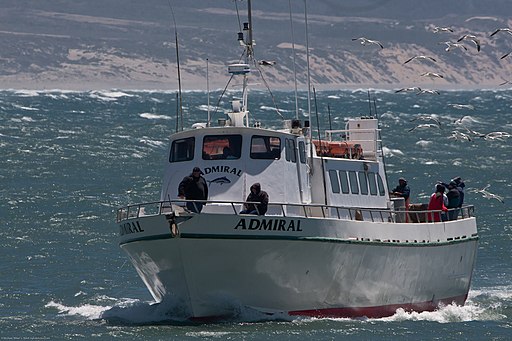 Mike Baird, CC BY 2.0 <https://creativecommons.org/licenses/by/2.0>, Virgs’_Fishing_Vessel_“Admiral” via Wikimedia Commons