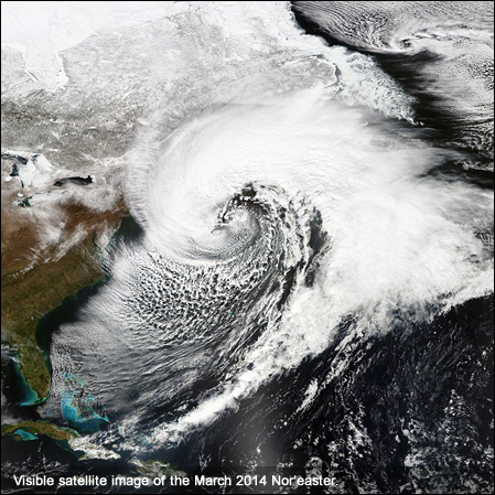Noreaster by Weather.gov