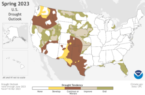 IMAGE Drought outlook by NOAA