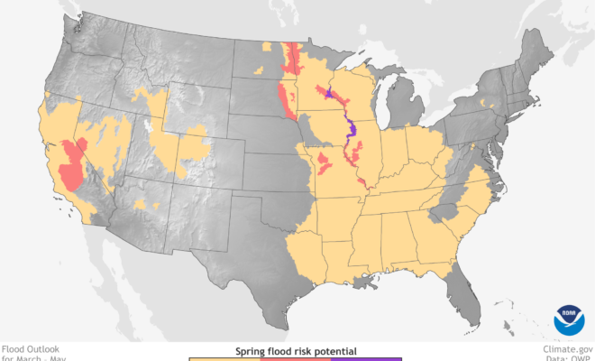 Flood Outlook by NOAA