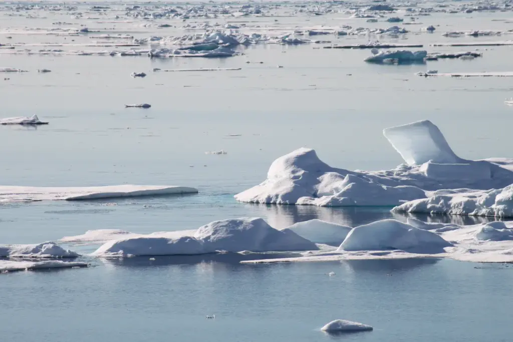 The dwindling Arctic sea ice, Fram Strait from Imaggeo