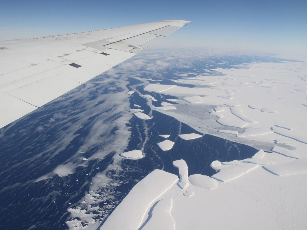 Antarctic Ice Shelf Loss Comes From Underneath by Wikicommons