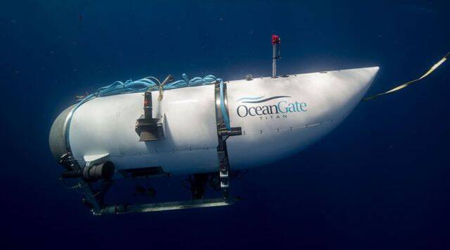 Titan submersible released by OceanGate on its website. (Image credit: OceanGate)