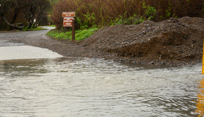 Tidal Flooding of Boat Ramp. Image from Canva.com.