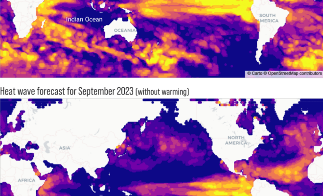 Heat Wave Forecast for September 2023 by NOAA.