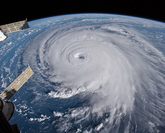 Dramatic Views of Hurricane Florence from the International Space Station From 9 12 (42828603210) by WikiCommons.