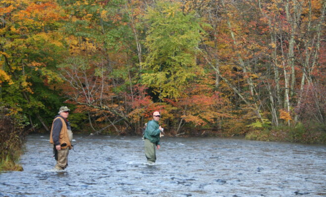 Fall Fishing by Wikkicommons.