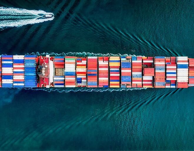 aerial photography of delivery ship, boat, sea, ocean, tanker, HD wallpaper from wallpaperflare.com