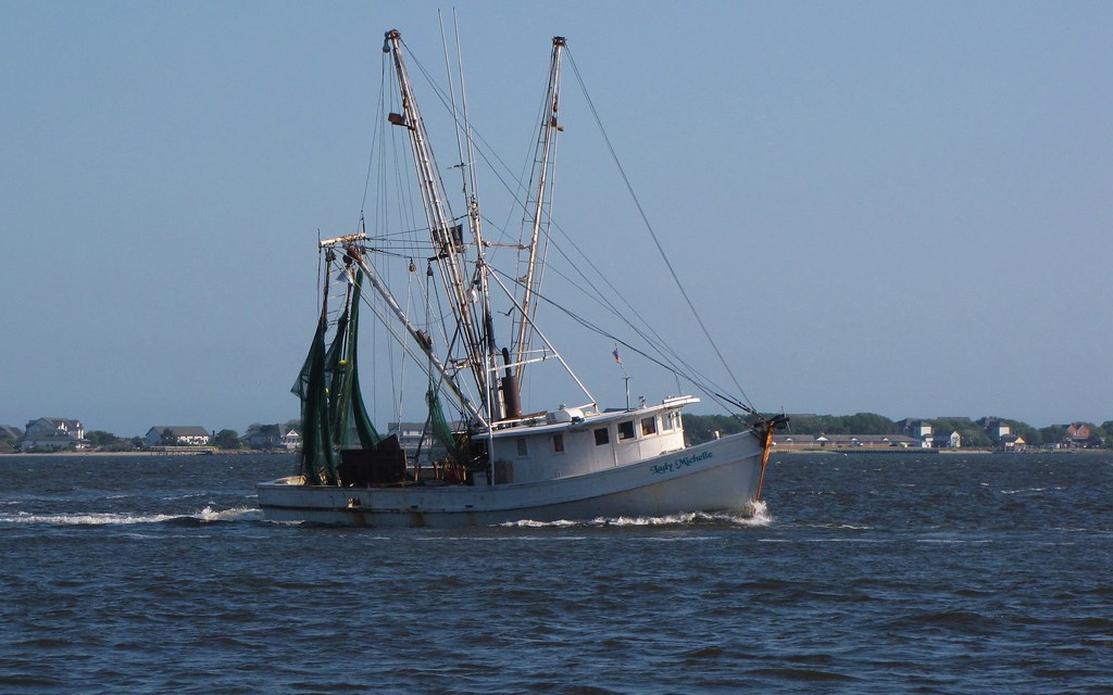 Photographed in Southport, North Carolina in Brunswick County near the mouth of the Cape Fear by flickr.