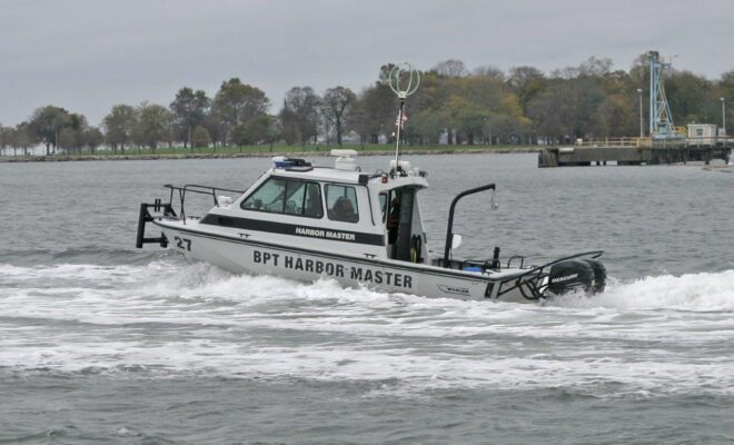 Harbormaster Boat. Images submitted by R. Conrad. Harbormaster in Bridgeport, CT.