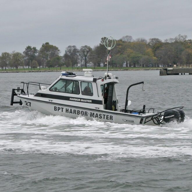 Harbormaster Boat. Images submitted by R. Conrad. Harbormaster in Bridgeport, CT.