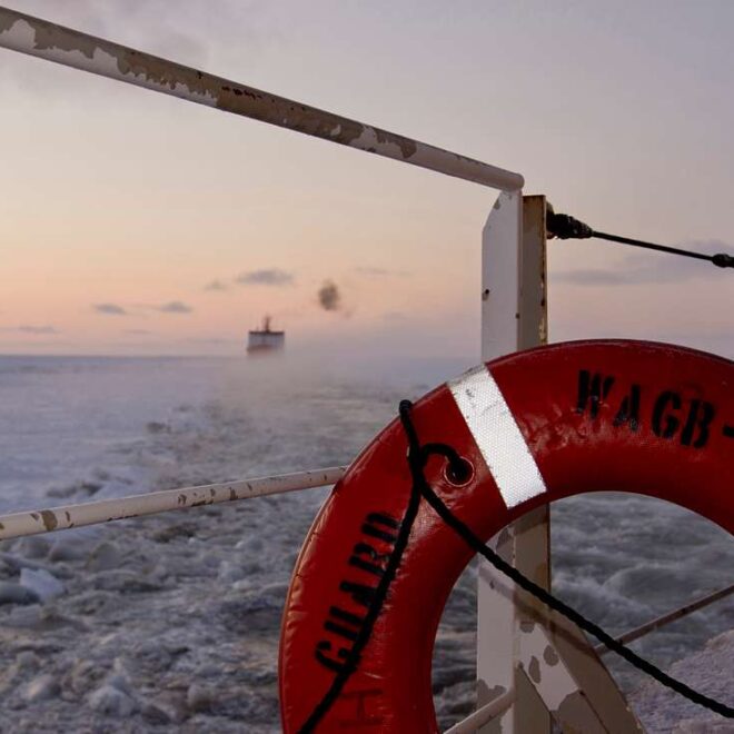 CGC Healy escorts tanker Renda, Alaska - PICRYL - Public Domain Media Search Engine Public Domai
