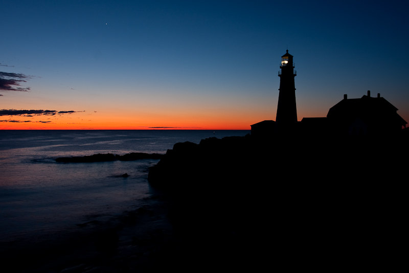 Portland Head Lighthouse Dark | Portland Head Lighthouse