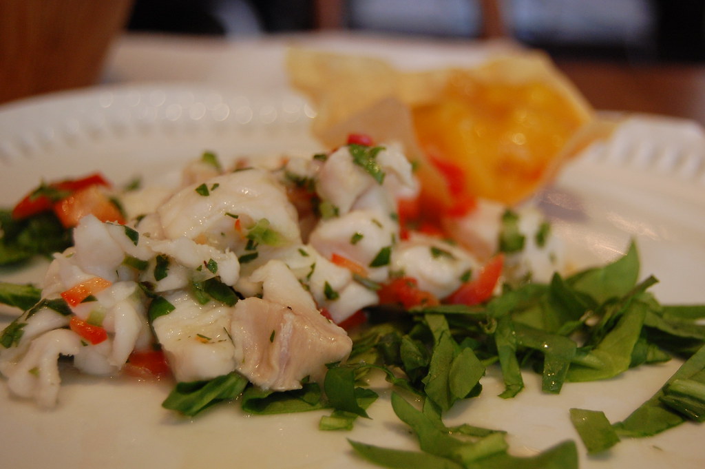 halibut ceviche | excellent | stu_spivack | Flickr