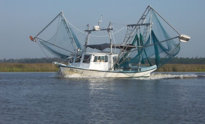 Shrimp boat sinks near Tampa