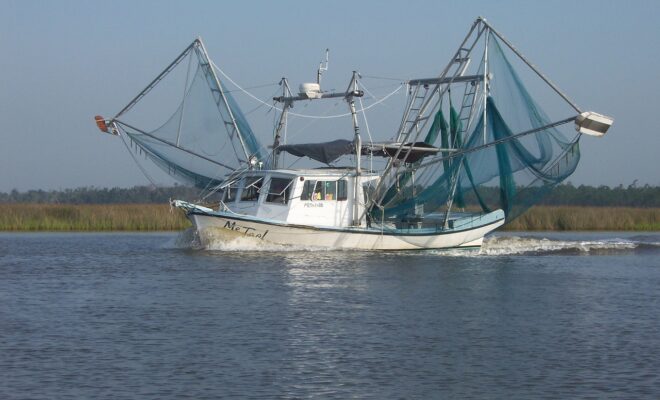 Anyone running a Shrimp Trawl from a bay boat for personal use