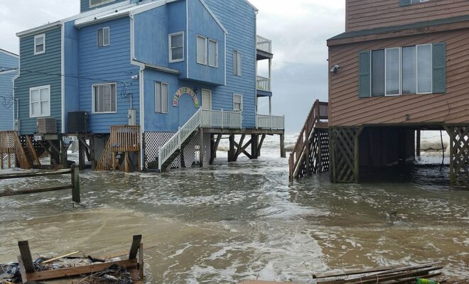 Coastal Flooding in Outer Banks. North Carolina Department of Transportation, CC BY 2.0 , via Wikimedia Commons